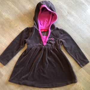 Puma top/dress with hood